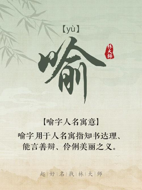 男孩用喻字取名，寓意着智慧启迪，能否给个寓意深刻的名字建议？