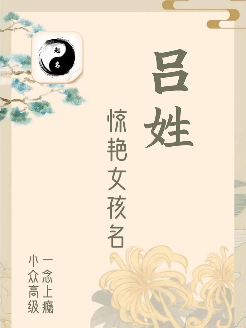 吕姓女宝宝名字中哪个既优美又大方？