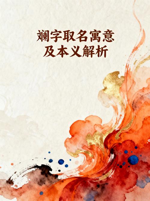 斓字五行属什么，如何根据五行搭配斓字女孩最佳名字？