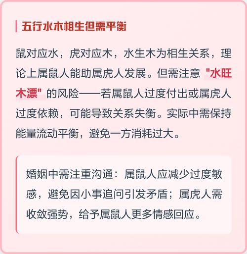 属鼠和属虎的婚姻配对如何，有没有什么忒别的注意事项？