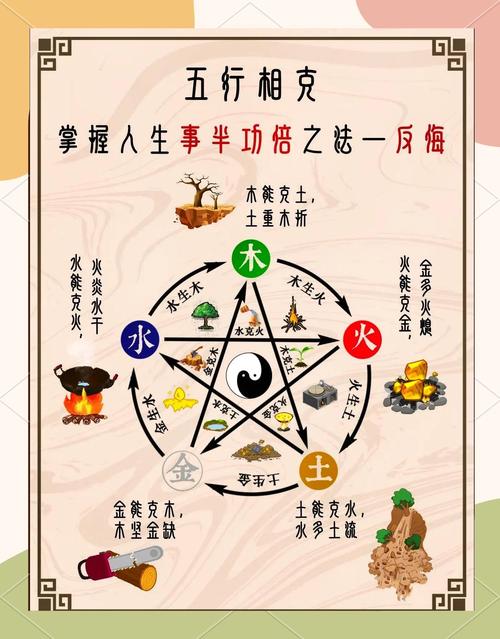 中医阴阳五行相生相克原理是怎样的？
