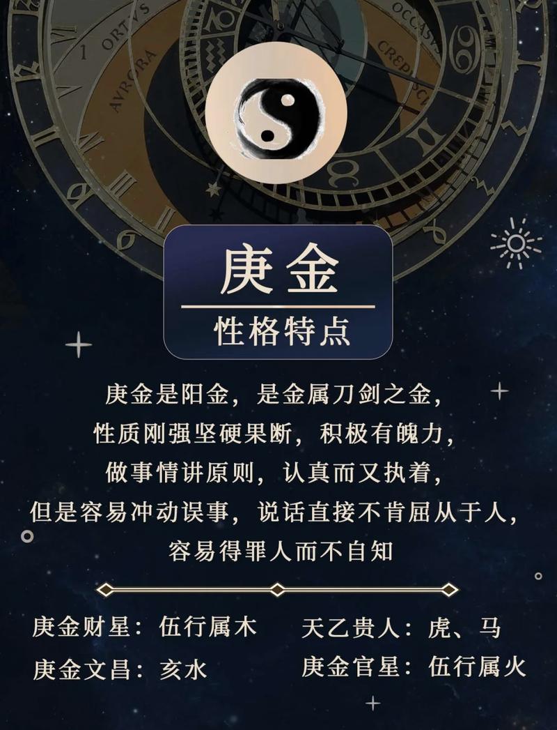庚金命格的人具有哪些显著特点？