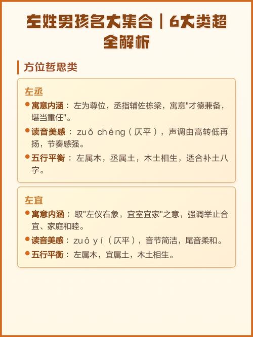 左姓冷门独特男孩名字，有没有什么好听的推荐？