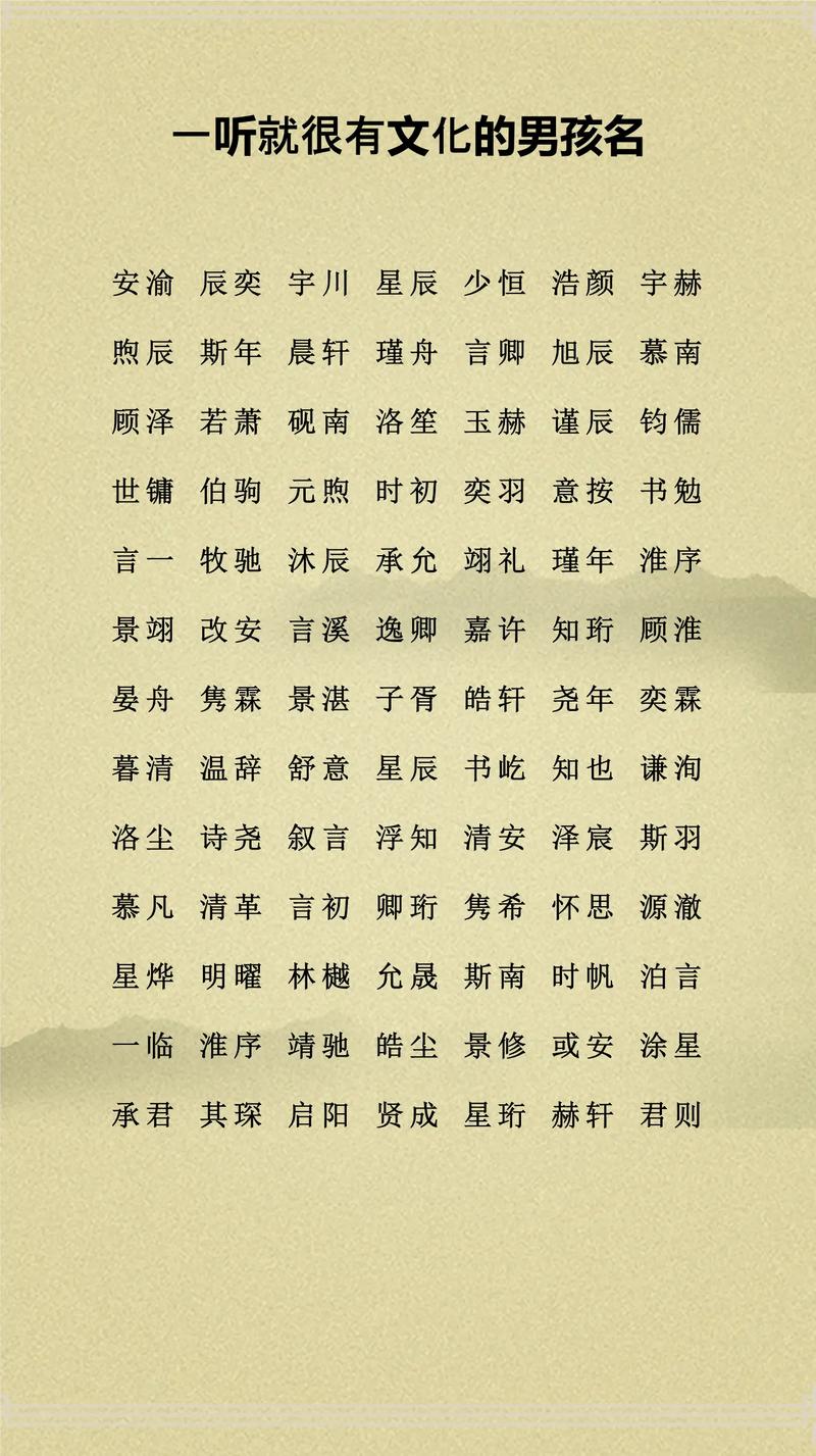 姓滑的男孩取个有灵气的名字叫什么好？