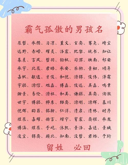 姓应的男孩有没有一个既冷门又独特的名字推荐？