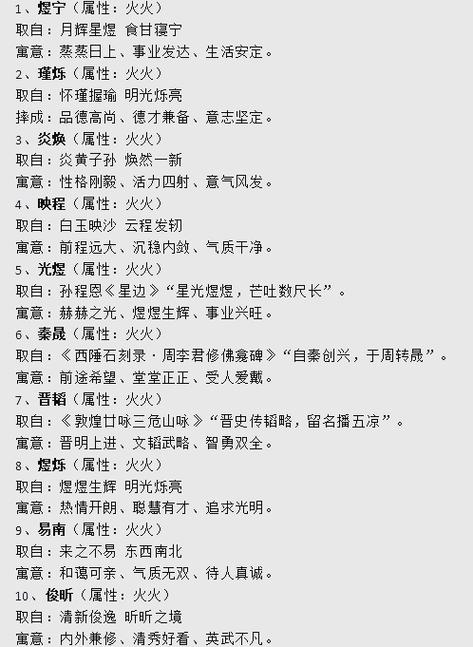 炳字五行属火，男孩最佳名字组合有哪些？