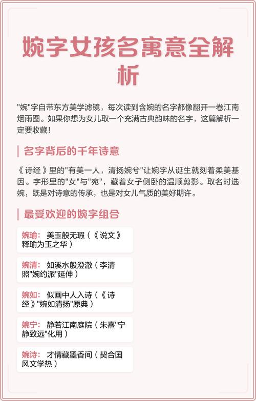 婉字女孩名字的寓意美好，请问如何巧妙运用婉字为女孩取名？