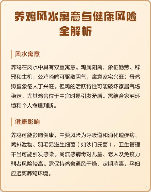 房间养鸡会对家宅风水产生怎样的影响呢？