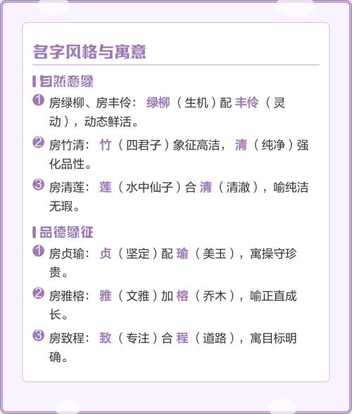 房姓洋气女宝宝名字叫什么？有没有什么寓意美好的名字推荐？