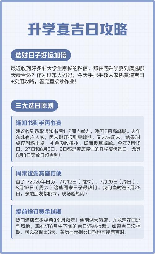 2025年农历十月二十三日适合举办升学宴吗？黄历查询结果如何？
