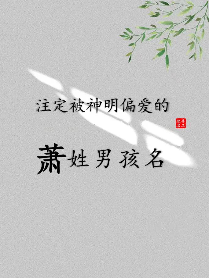 萧姓男孩名字中五行缺金，如何结合风水起名？