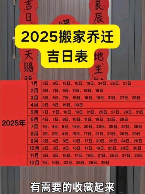 2025年10月3日适合搬家吗？这是否为乔迁之喜的好日子？