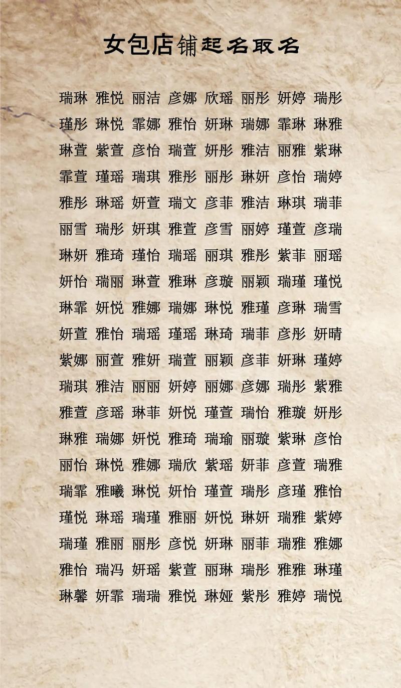 姓包的女孩取个有创意的名字叫什么好？