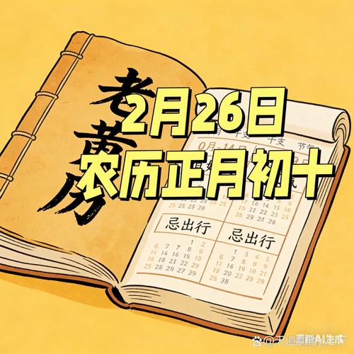2026年2月26日这天作为动土吉日是否适宜动土？