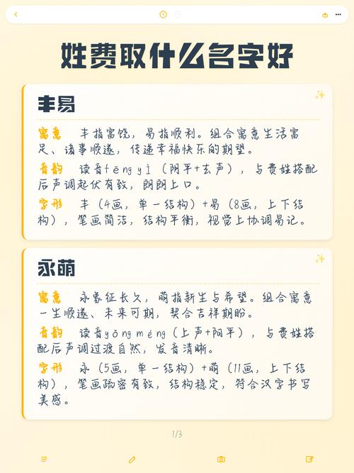 费姓男孩名字中蕴含诗意，有没有什么特别有诗意的名字推荐呢？