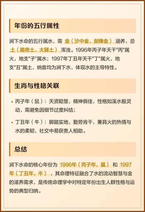 涧下水命鼠与何种命相配？属老鼠的涧下水命如何改命？