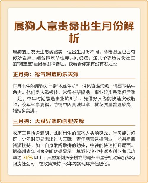 2018年出生的狗宝宝，他们的命格特点有哪些呢？