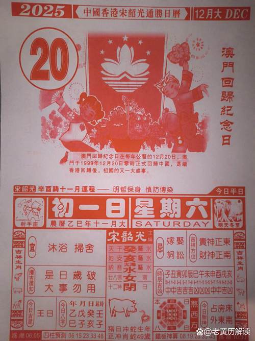 2025年12月20日农历冬月初一，这一天是沐浴黄道吉日吗？