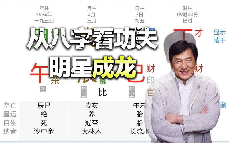 成龙八字命理中，妻子对他的影响有多大？八字命理如何揭示他与妻子的关系？