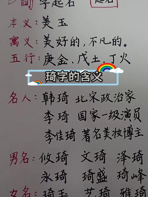 琦和琪这两个名字的五行属性分别是什么？