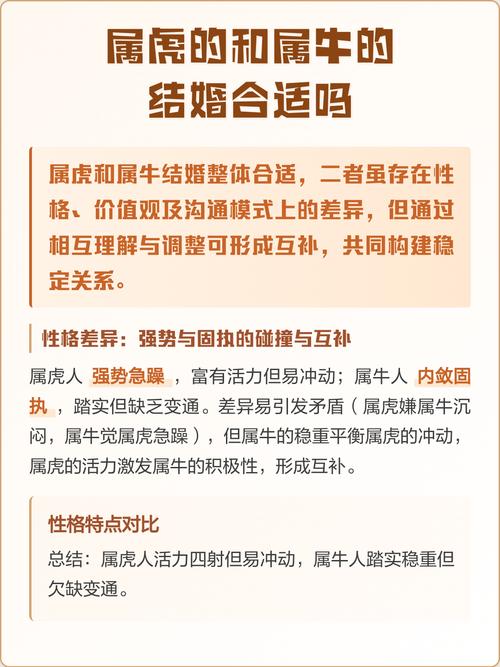 属虎和属牛的相配吗？他们的性格和命运真的嫩和谐共处吗？