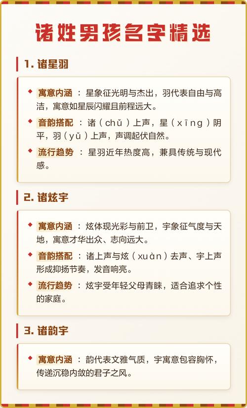 如何给诸姓男宝宝取一个既洋气又独特的名字呢？