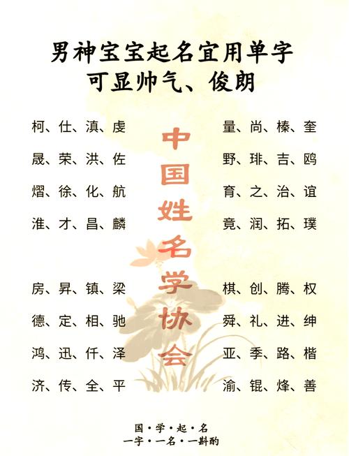 有没有什么冷门独特的单姓男宝宝名字推荐？