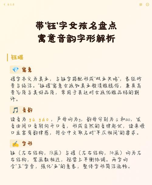 钰字取名寓意女孩，能否体现高贵、优雅和美好品质？